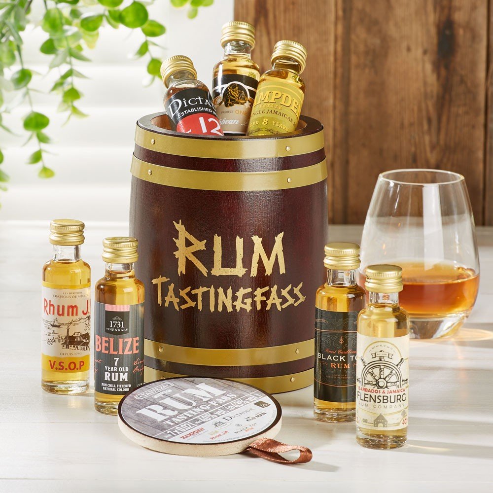 Rum-Tastingfass 7er-Set