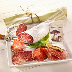 Steinpilzsalami, im Stück