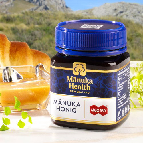 Manuka Honig MGO 550+ Von Hecadi – Original Aus Neuseeland, 250 G, Mit Zertifiziertem MGO-Gehalt