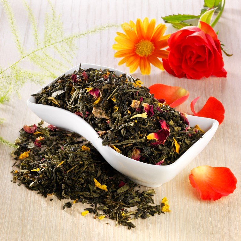 Rauf Tee aromatisierter grüner Tee Madame Butterfly