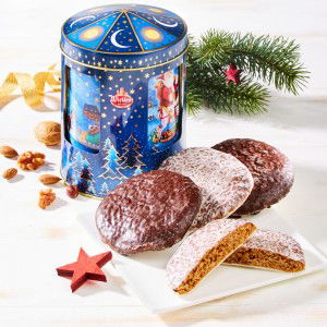 Nürnberger Oblaten-Lebkuchen in Spieluhrdose
