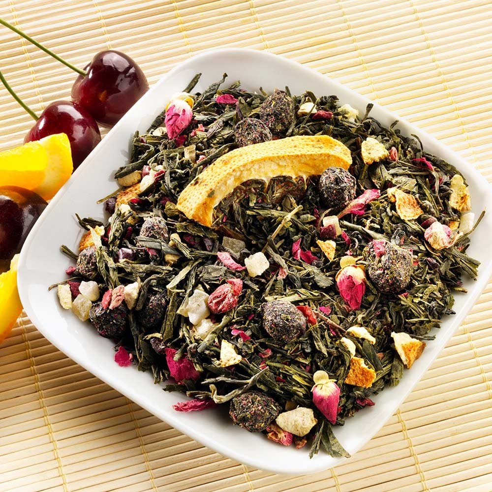 Sakuras Lächeln® Aromatisierter Grüner Tee
