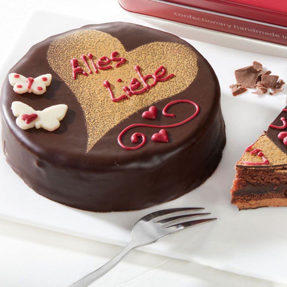 Sachertorte "Alles Liebe"