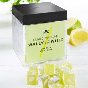 Wally and Whiz Fruchtgummi Limette mit saurer Zitrone