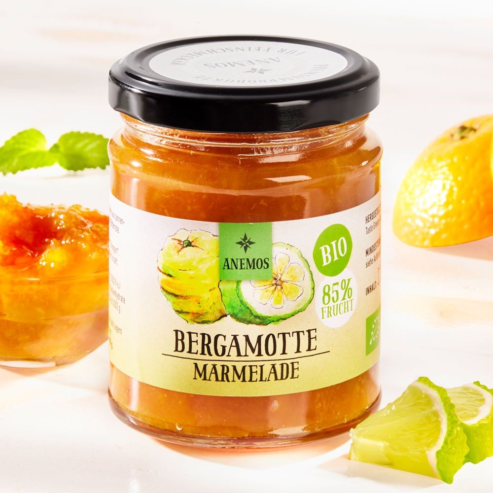 Anemos Bergamotte-Marmelade Bio
