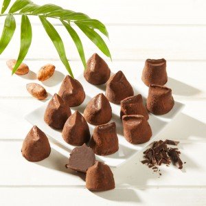La Praline Schokotrüffel Pralinen mit Kakaosplittern