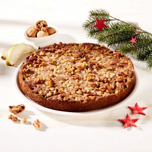 Walnuss-Birnen-Kuchen Bio