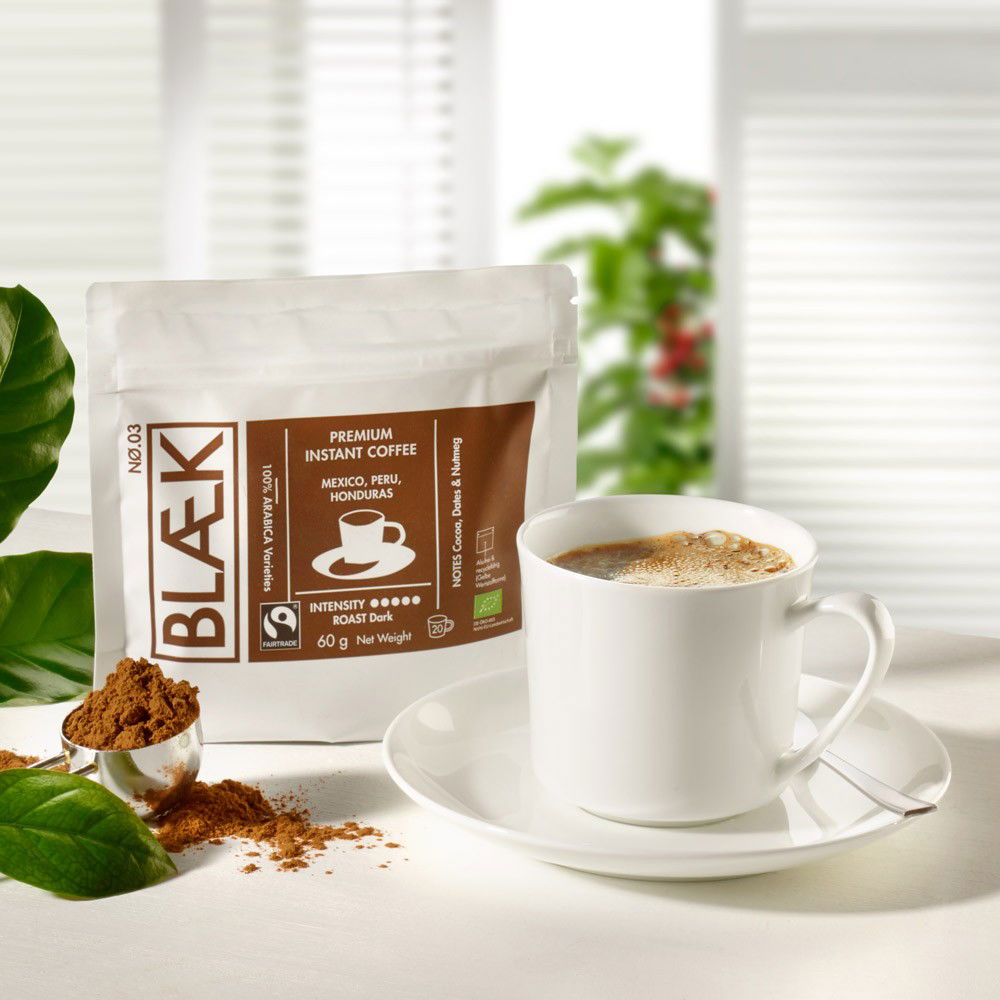 Blaek Instant-Kaffee No. 3 Dark Roast Bio