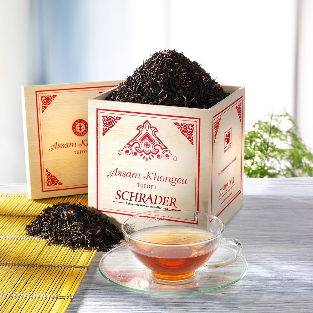 Schwarzer Tee Assam Khongea TGFOP1