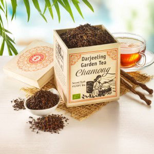 Schrader Schwarzer Tee Darjeeling Second Flush Chamong Bio