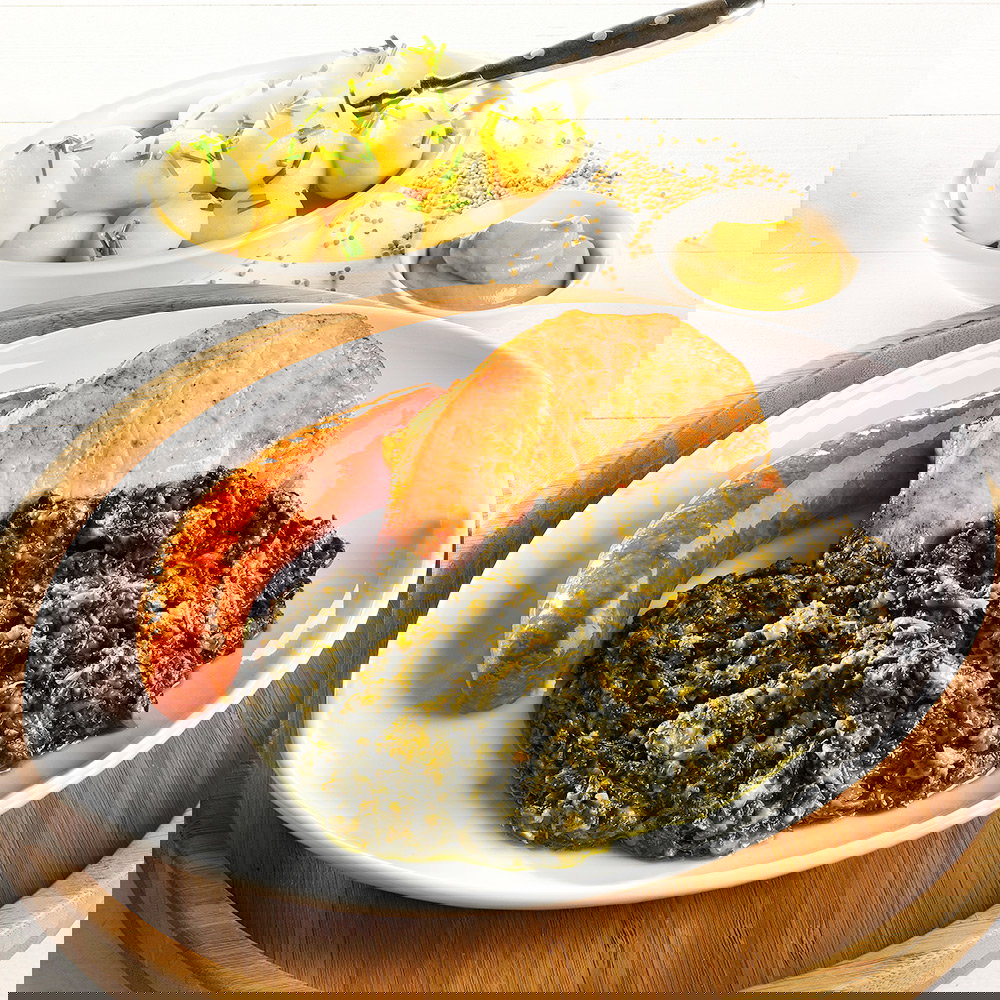 Grünkohl mit Kassler und Mettwurst bestellen | Schrader Genussversand