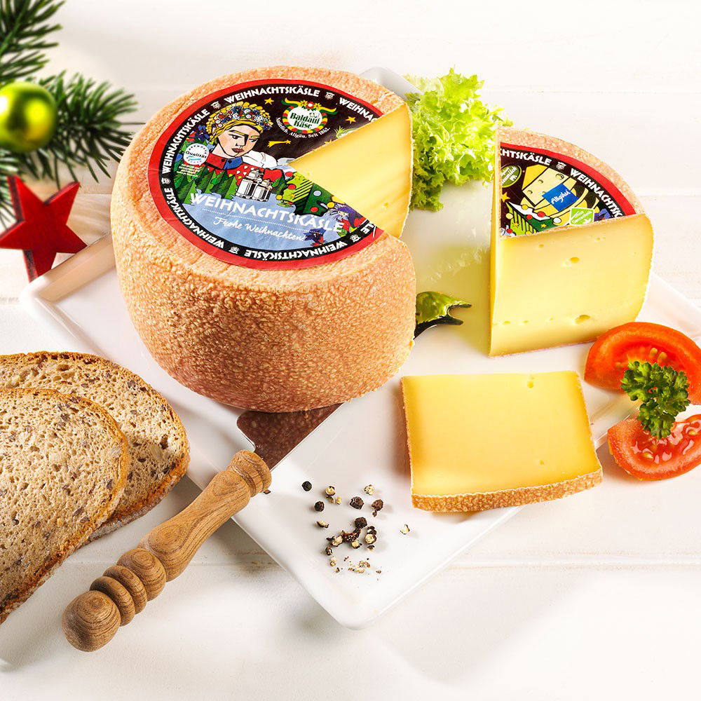 Baldauf Weihnachts-Alpkäse-Laib, im Stück